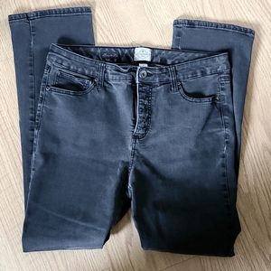 Black/ Grey straight leg